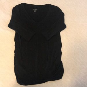 Black long sleeve maternity